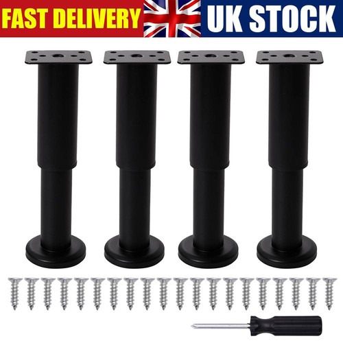 4pcs metal legs set - 4pcs, adjustable