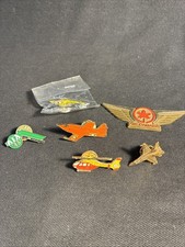 Aviation Pin Badges, X 5 & One