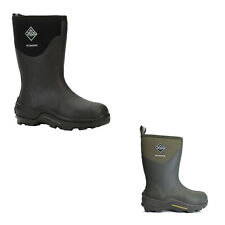Muck Boot Mens Boots Muckmaster Mid Pull-On Wellington Rubber Synthetic