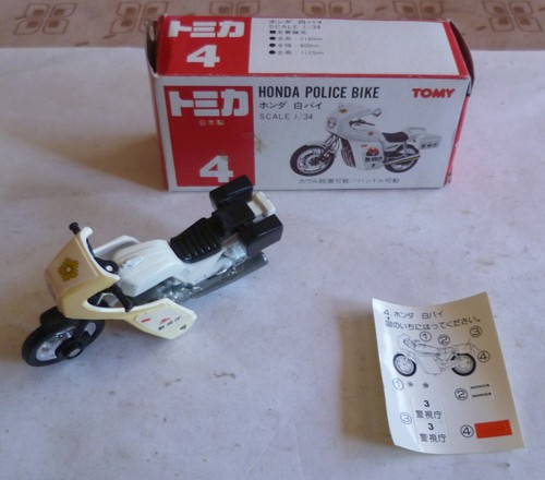 Tomica honda police bike - honda,