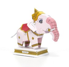 Pink Elephant Postcard Model