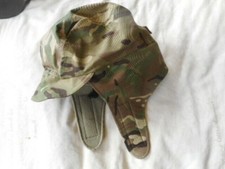 BRITISH ARMY / COMMANDO issue MOUNTAIN fleece & goretex ARCTIC CAP HAT mtp m