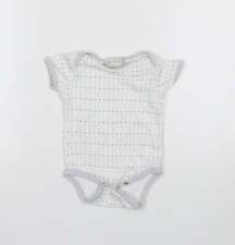 Kyle & Deena Boys White Cotton Blend Leotard One-Piece Size 3-6M