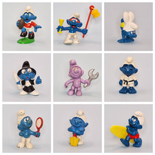 Vintage Smurf Figures - Peyo -