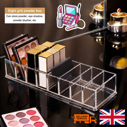Cosmetic storage box grid - storage,
