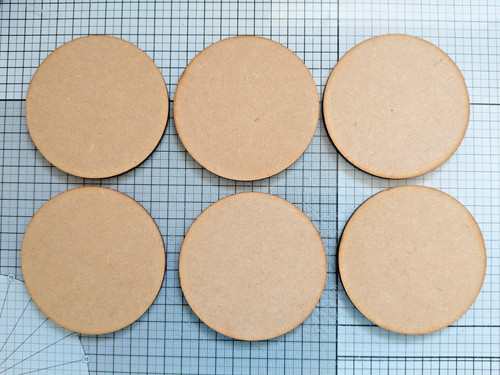 Mdf circles x - mdf,