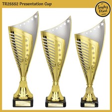 MULTISPORT CUP TROPHY - Gold / Silver Sports Award Trophies, FREE ENGRAVING