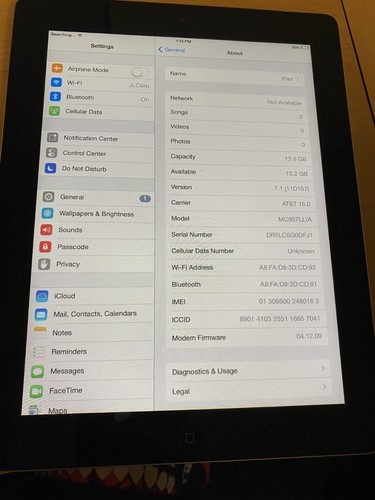 Used ipad 16gb - 2, 3g