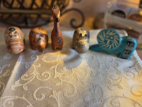 Vintage kenyan soapstone - vintage,
