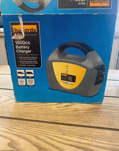 Halfords battery charger - halfords,