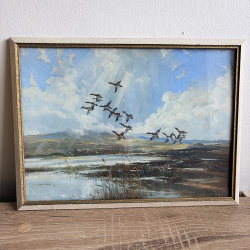 Vintage framed vernon ward - framed,