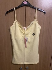 Rare Vintage Primark Secret Possessions Lace Ruched Cami Vest Tank Top