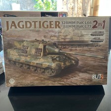 Takom 8008 1:35th scale Jagdtiger 128 mm Pak L66 & 88mm Pak L71 2 in 1