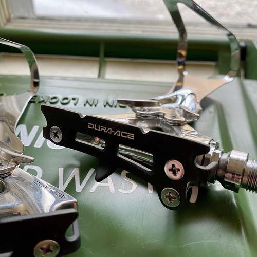 1980 shimano dura ace pedals - dura,