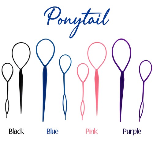 Hair topsy tail styling clip - hair,