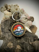  Van Life Wooden Keyring