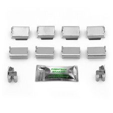 For Jeep Cherokee (KJ) (2001-2008) Front Brake Pad Fitting Kit Anti Rattle Shims