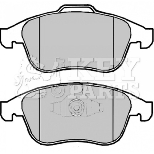 Brake pads set for - set, renault