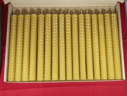 Candles 100 pure beeswax - 16,