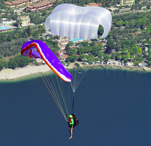 Swing cross reserve parachute - ,