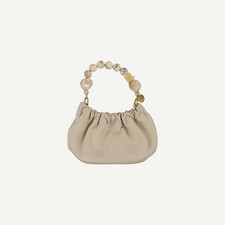 Reiss Womens Beige Leather Bag