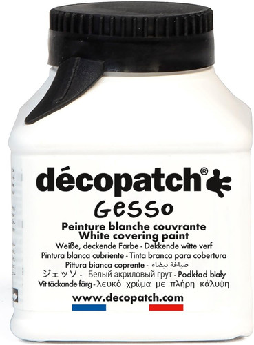 Gesso primer white acrylic - white,