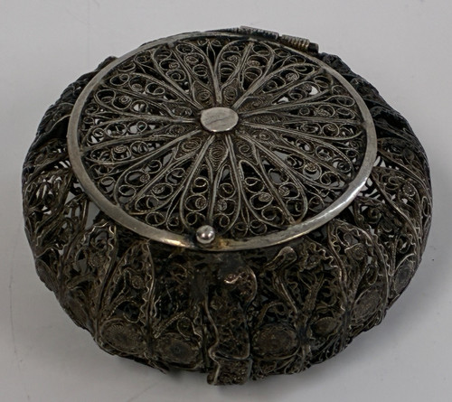 Antique silver filigree - antique,