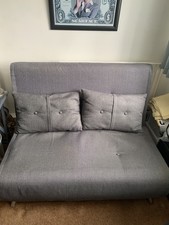 Dark Grey 2 Seater Sofa Benson