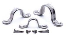 Stainless steel saddle clip
