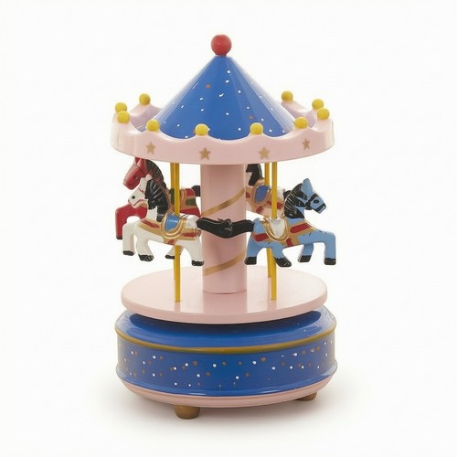 Carousel musical box with - carousel,