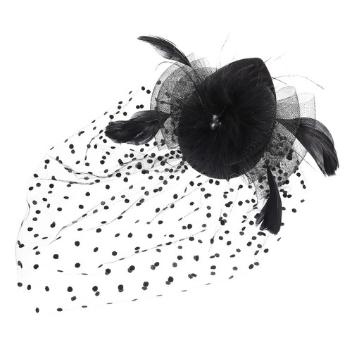 Fascinator headpiece funeral - fascinator,