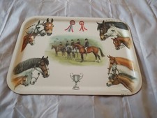 Vintage F R Gray & Sons Horse Show Jumping - Dressage Winners Cup Tray 1998