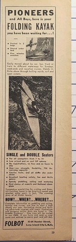 Folbot kayak single - kayak, double