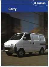 Suzuki Carry 1.3 Van & Pick-Up 2003 UK Market Foldout Sales Brochure