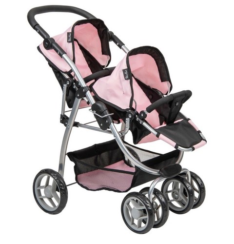 Pink black dolls twin wave - black,