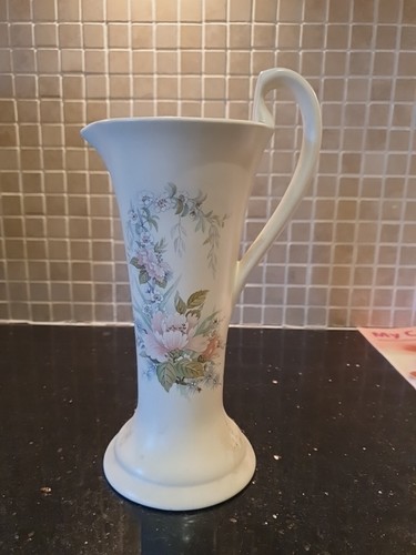 Aldridge pottery floral jug - aldridge,