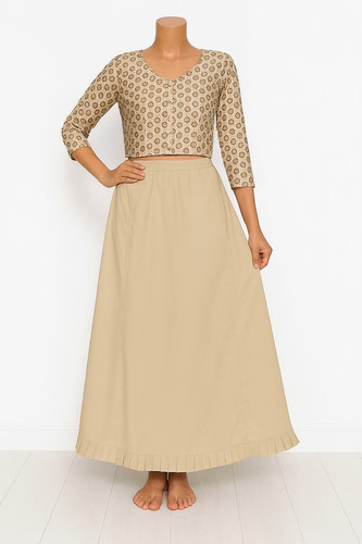 Women saree skirt underskirt - skirt,
