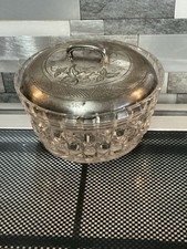 Vintage Crystal Cut Glass Rose