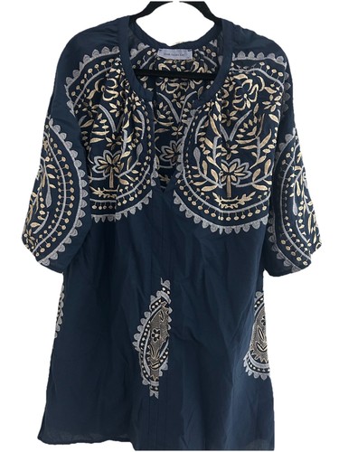 Greek archaic kori blue dress - kori,