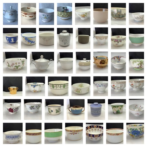 Vintage china sugar bowl - vintage,