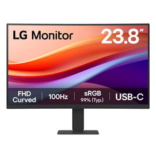 LG 24U421A 23.8" VA Full HD 100Hz USB-C Curved Monitor 24U421A-B.AEKQ