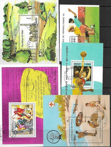 Thematic mini sheets ref - x5, "ref