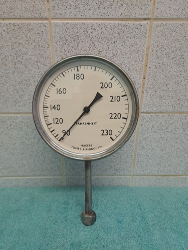 Vintage industrial fahrenheit - vintage,