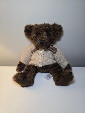 Russ berrie dark brown teddy - berrie,