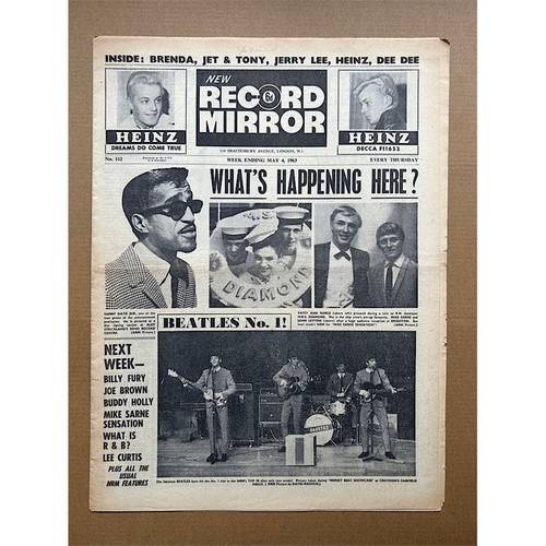 Beatles record mirror magazine - beatles,