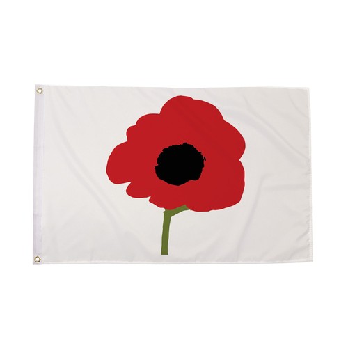 Flagtex poppy flag remembrance - flagtex,