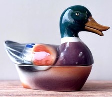 Vintage Ceramic Mallard Duck