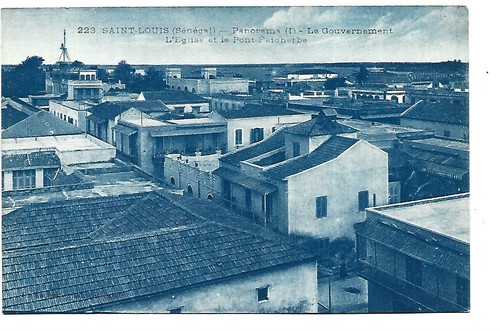 Senegal saint louis - senegal, panorama