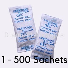 Packets silica gel - 1g,