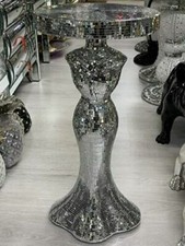 Silver Mirrored Mosaic Table